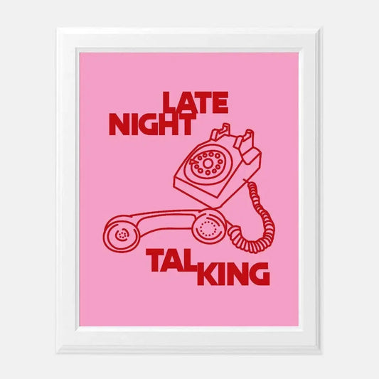 Late Night Talking (Harry Styles) Art Print