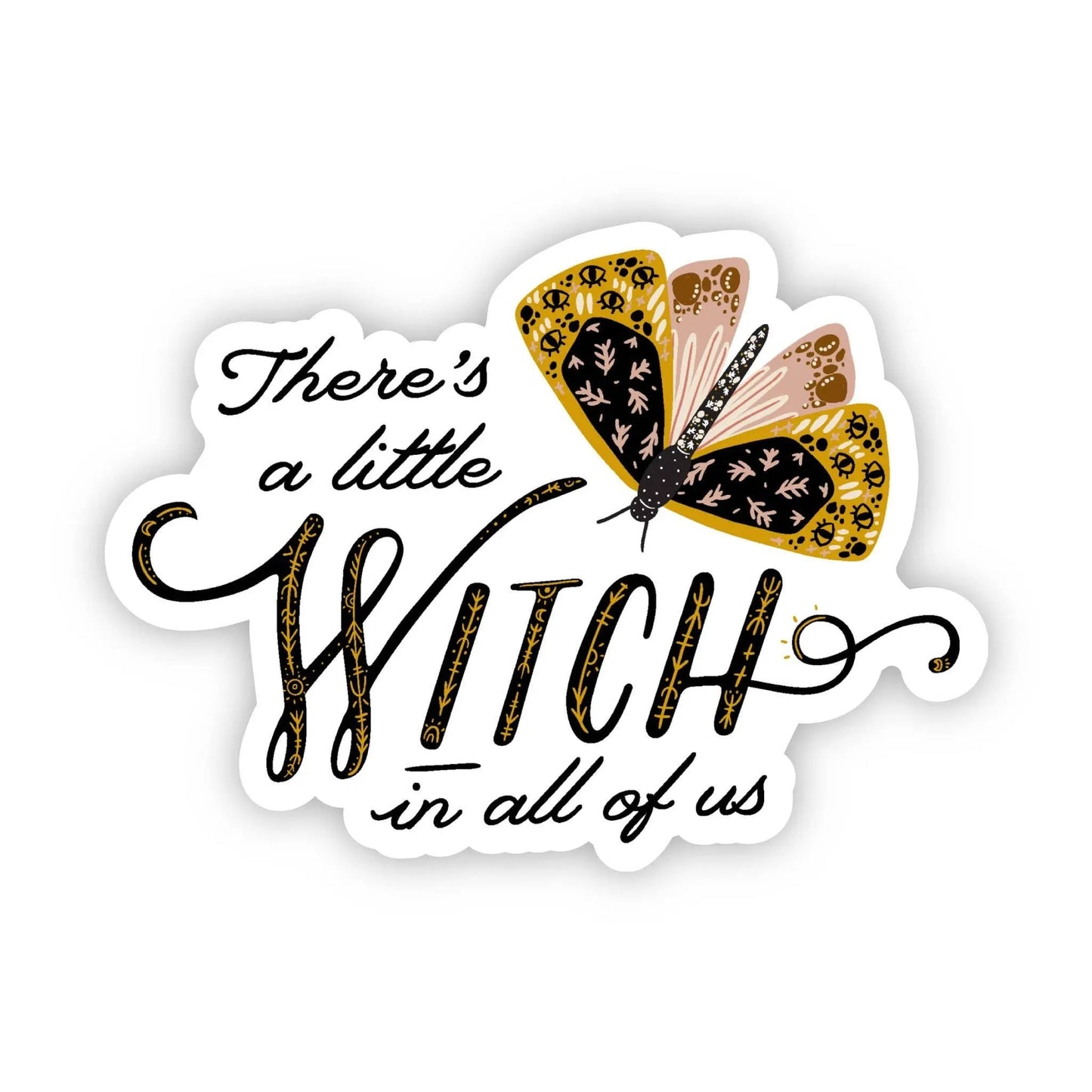 Little Witch In All Of Us Sticker, 3-inch