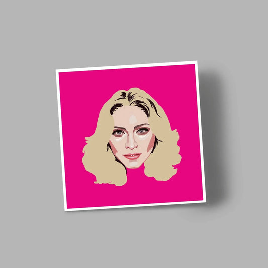 Madonna Greetings Card