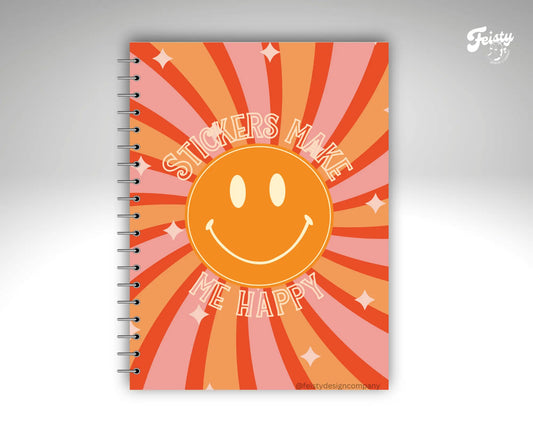 Make Me Happy Sticker Book Feisty Design Company