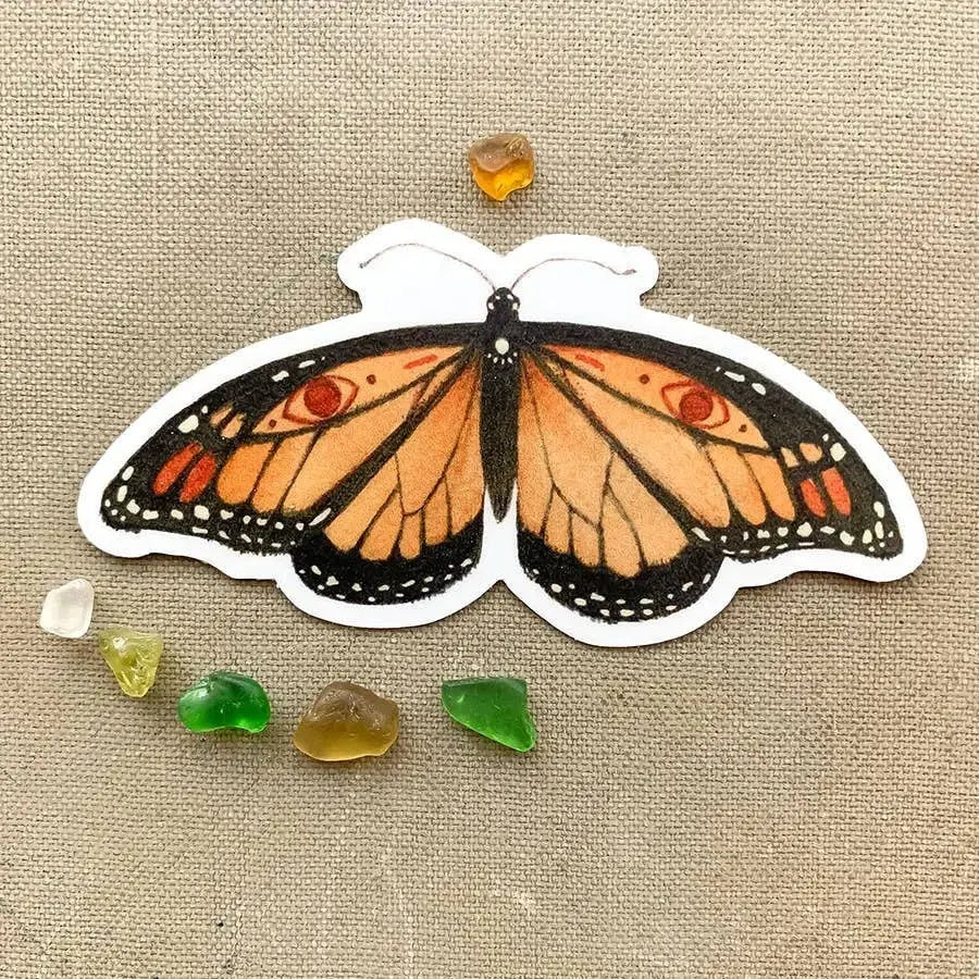 Monarch Butterfly Sticker