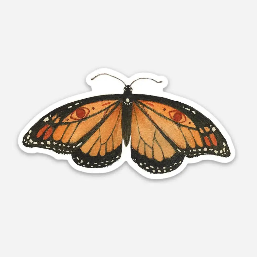 Monarch Butterfly Sticker