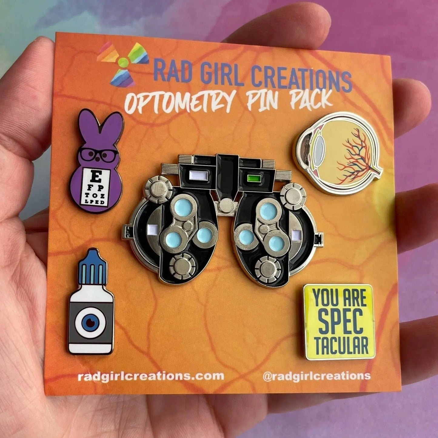 Optometry Pin Pack