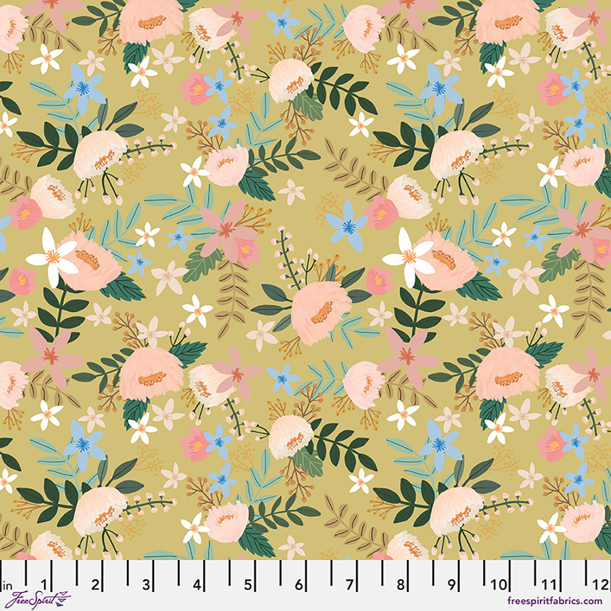 Floral Vision - Sage by Mia Charro
