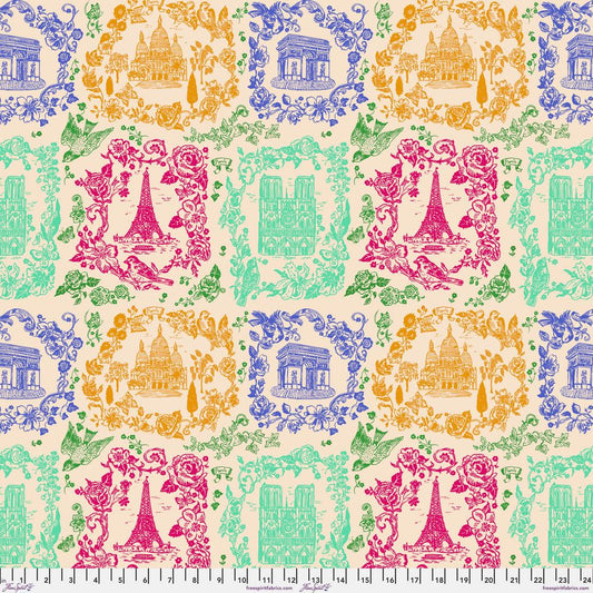 A Night in Paris - Multi by Nathalie Lété (Half Yard)