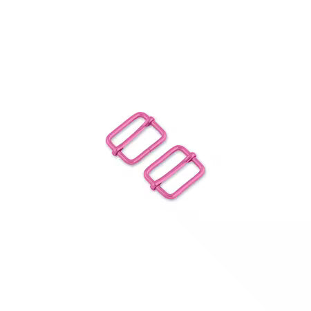 Tula Pink - Two Slider Buckles 1" Pink