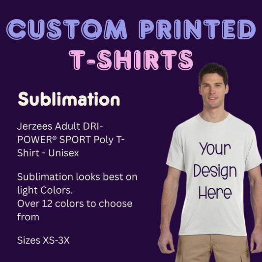 Custom T-shirt  ( Sublimation )