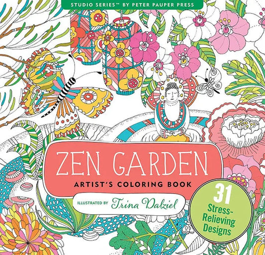 Zen Garden Coloring Book Peter Pauper Press