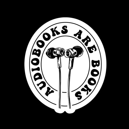 Audio Books are Books - Sticker