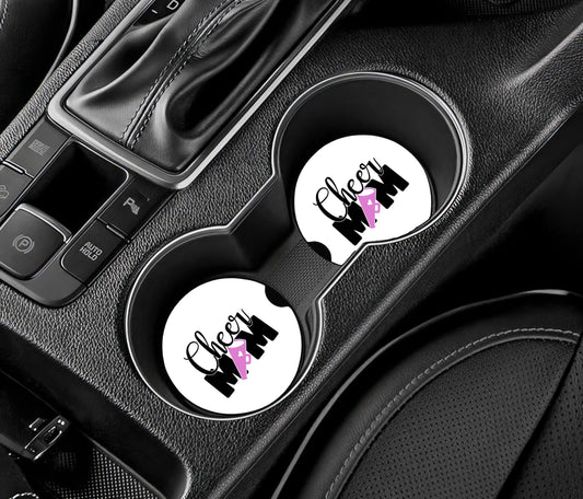 Cheer Mom - Car Coaster
