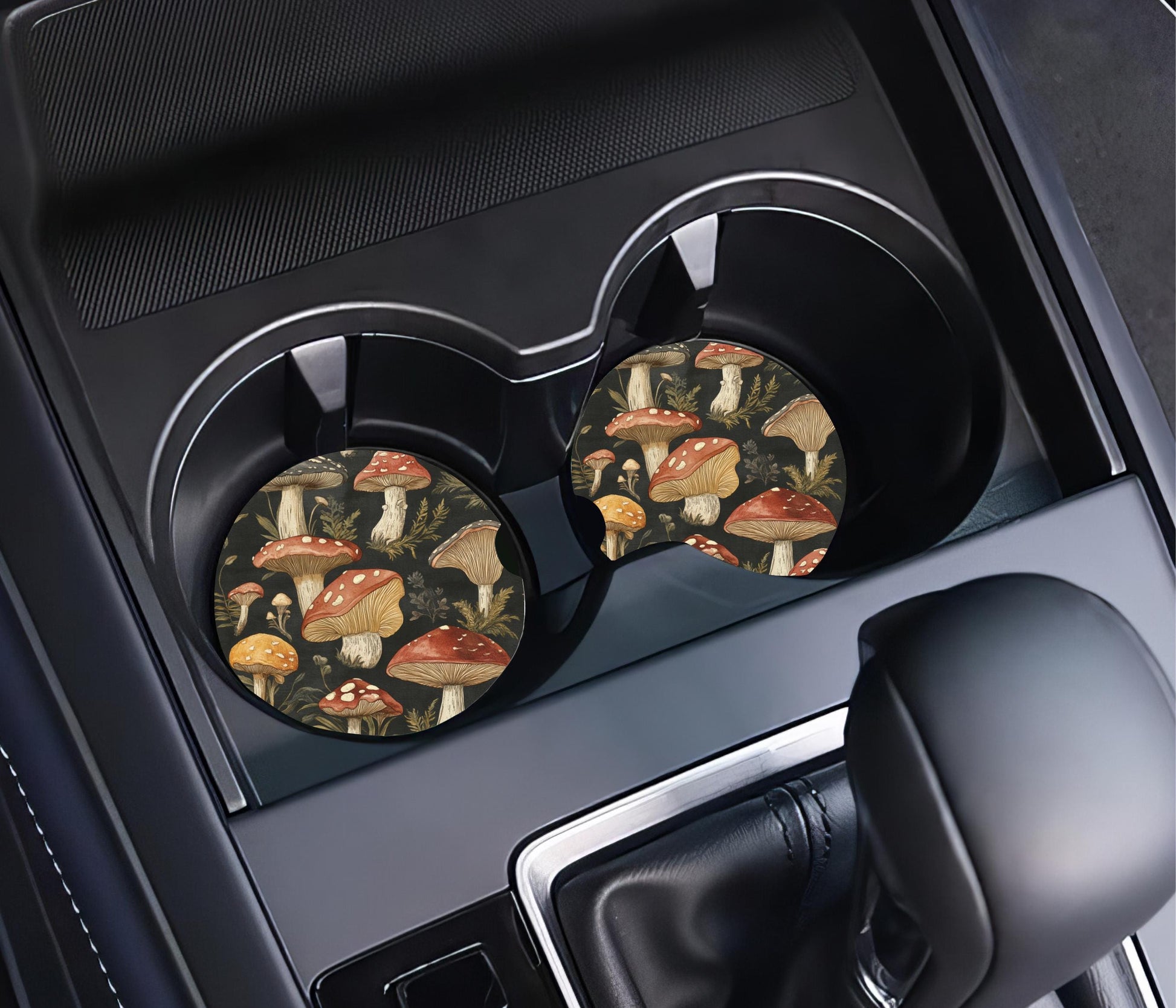 Mushroom Fields- Car Coaster