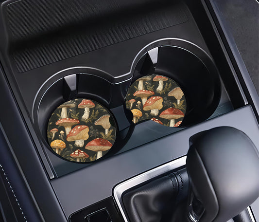 Mushroom Fields- Car Coaster