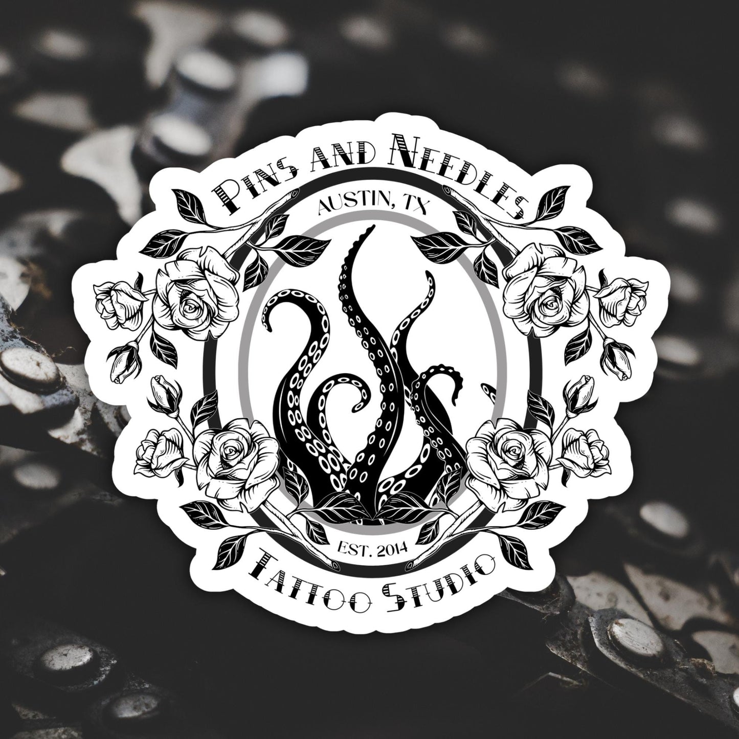 Pins & Needles Sticker - &quot;Under Locke&quot; Mariana Zapata