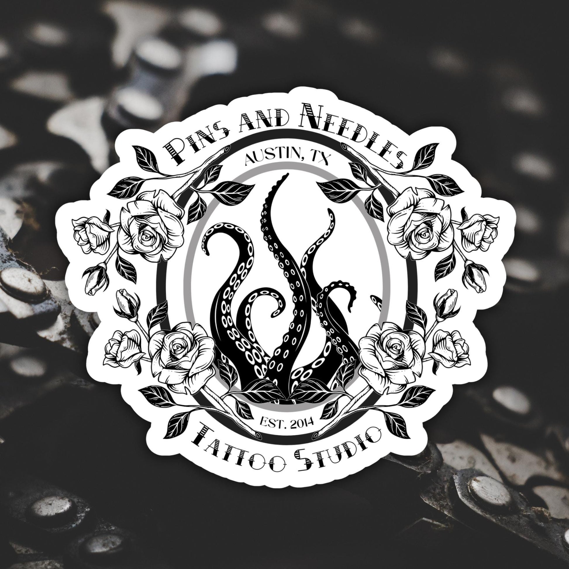 Pins & Needles Sticker - &quot;Under Locke&quot; Mariana Zapata