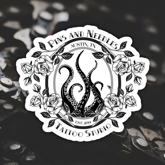 Pins & Needles Sticker - &quot;Under Locke&quot; Mariana Zapata