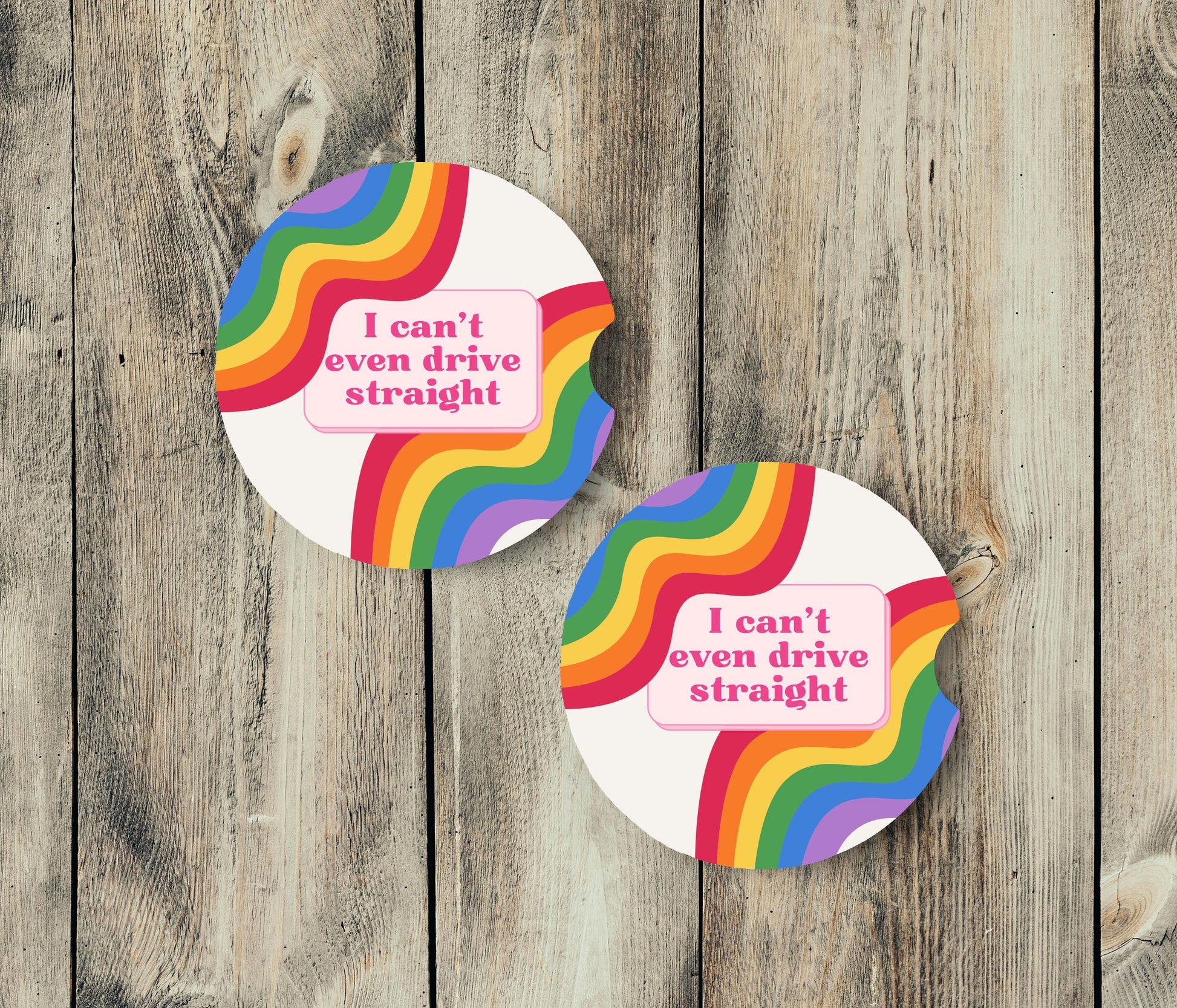 I can&#39;t even Drive Straight - Car Coaster