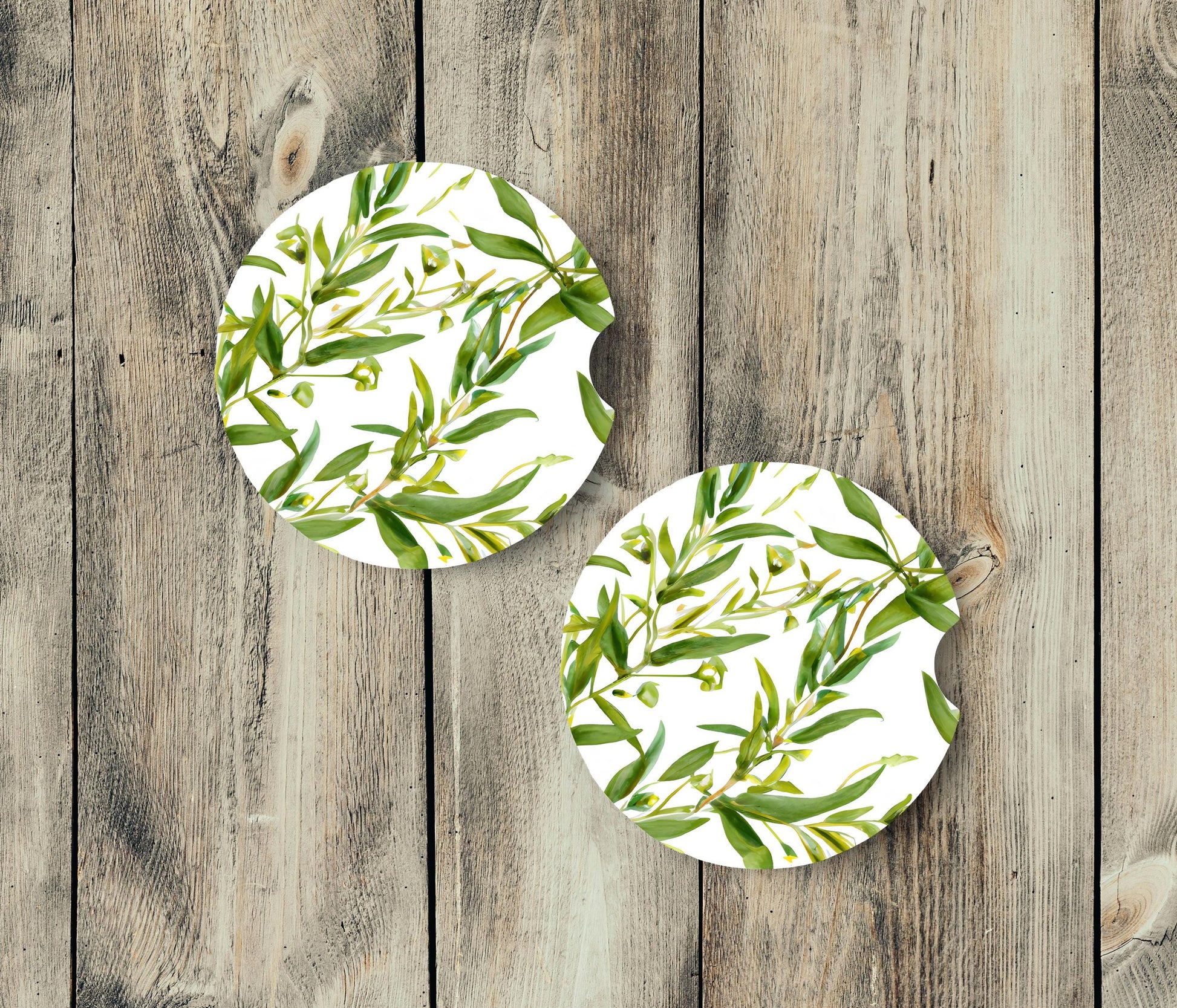 Green Ivy - Car Coaster