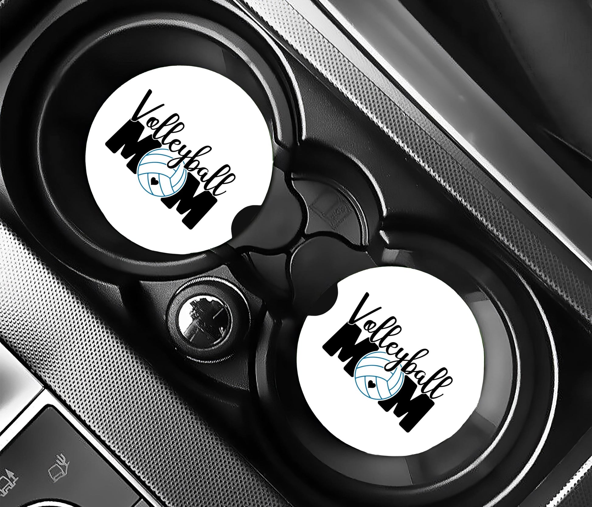 Volleyball Mom - Car Coaster