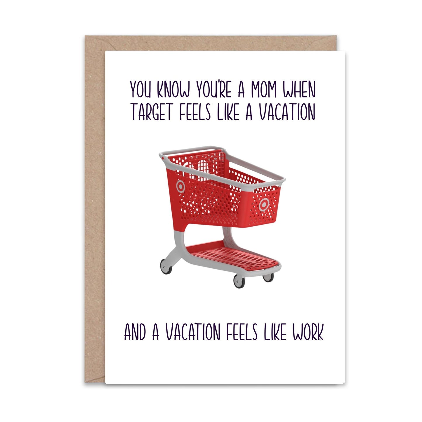 You know your a mom when - Greeting Card - Greeting Card