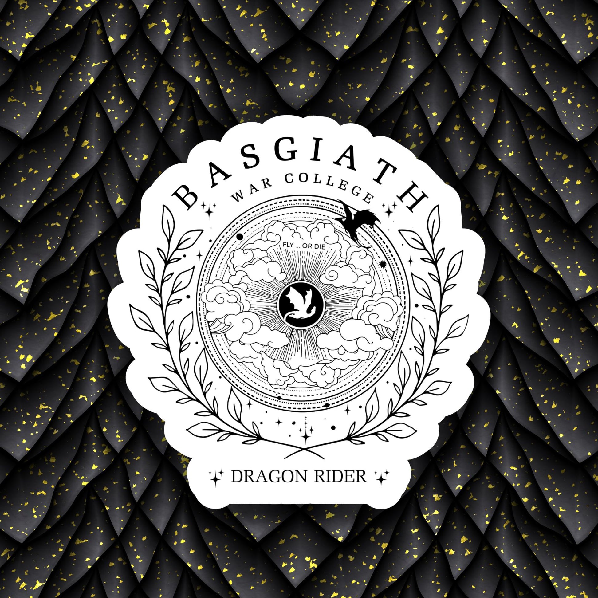 Basgiath (Fourth Wing) - Sticker