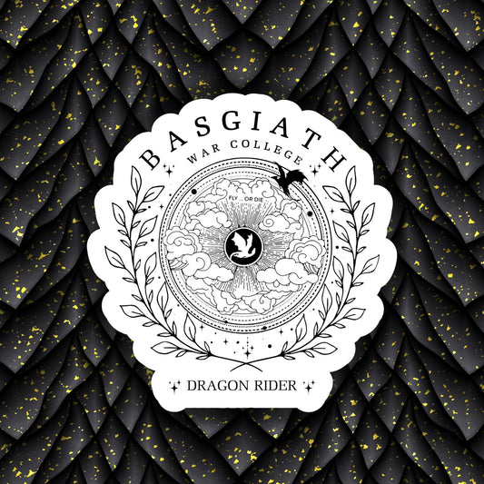 Basgiath (Fourth Wing) - Sticker