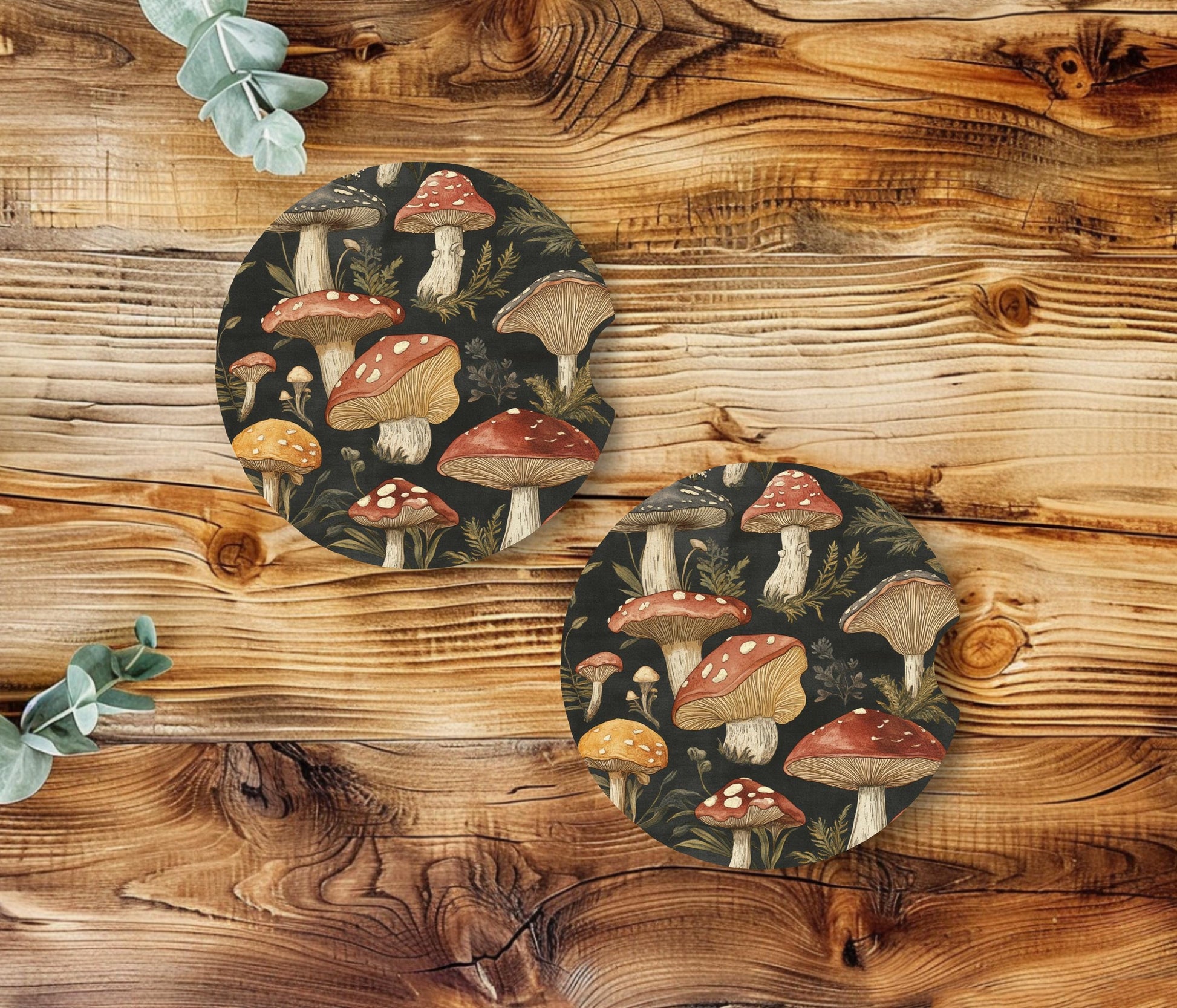 Mushroom Fields- Car Coaster