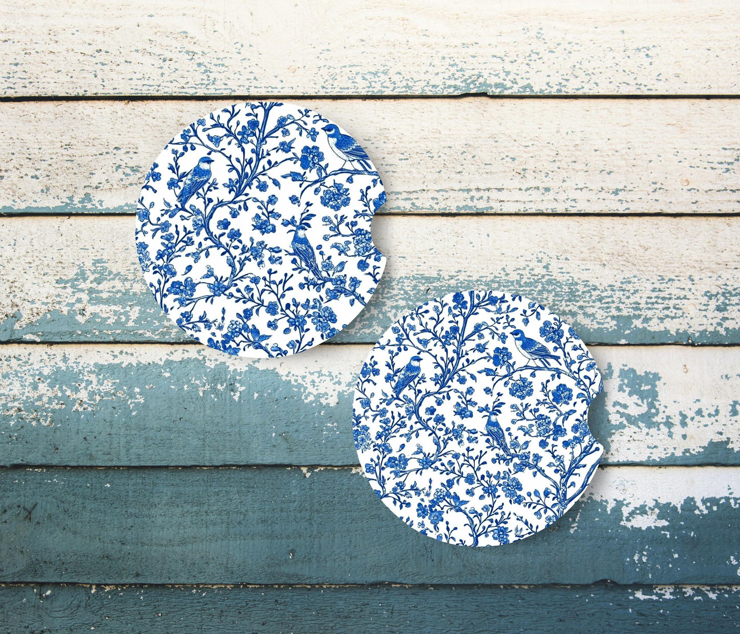 Blue Birds - Car Coaster