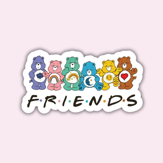 Friends Care Bears - Sticker