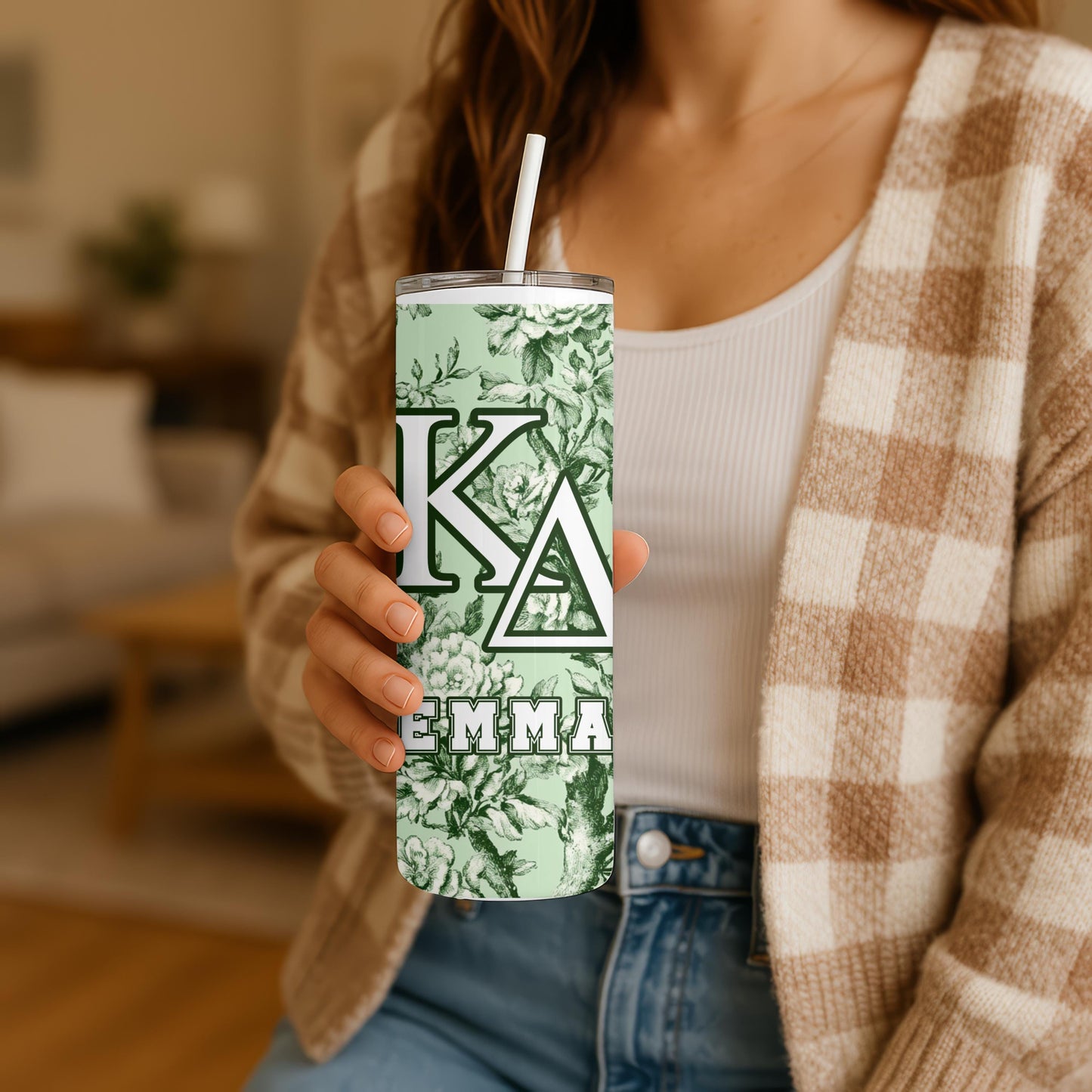 Personalized Kappa Delta 20oz Tumbler